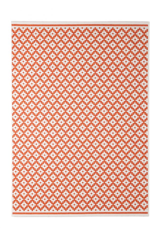 Mat Flox 722 Orange Royal Carpet