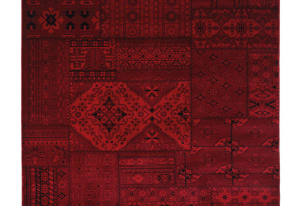 Κλασικό χαλί Afgan 7675A D.RED Royal Carpet - 160 x 160 cm