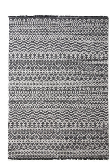 Χαλί Casa Cotton BLACK 22077 Royal Carpet - 127 x 190 cm