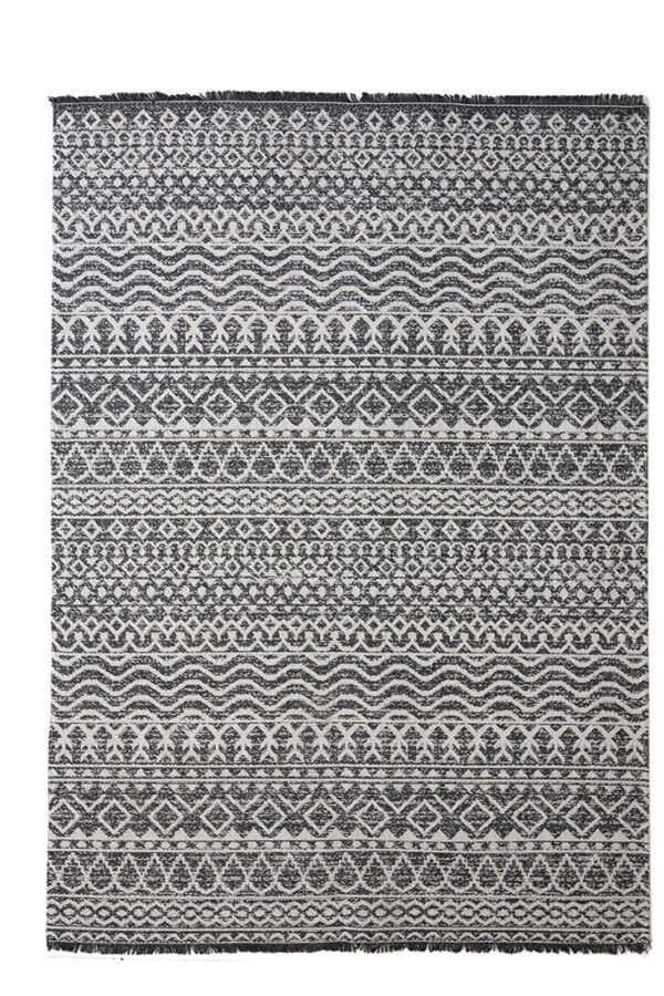 Χαλί Casa Cotton BLACK 22077 Royal Carpet - 127 x 190 cm